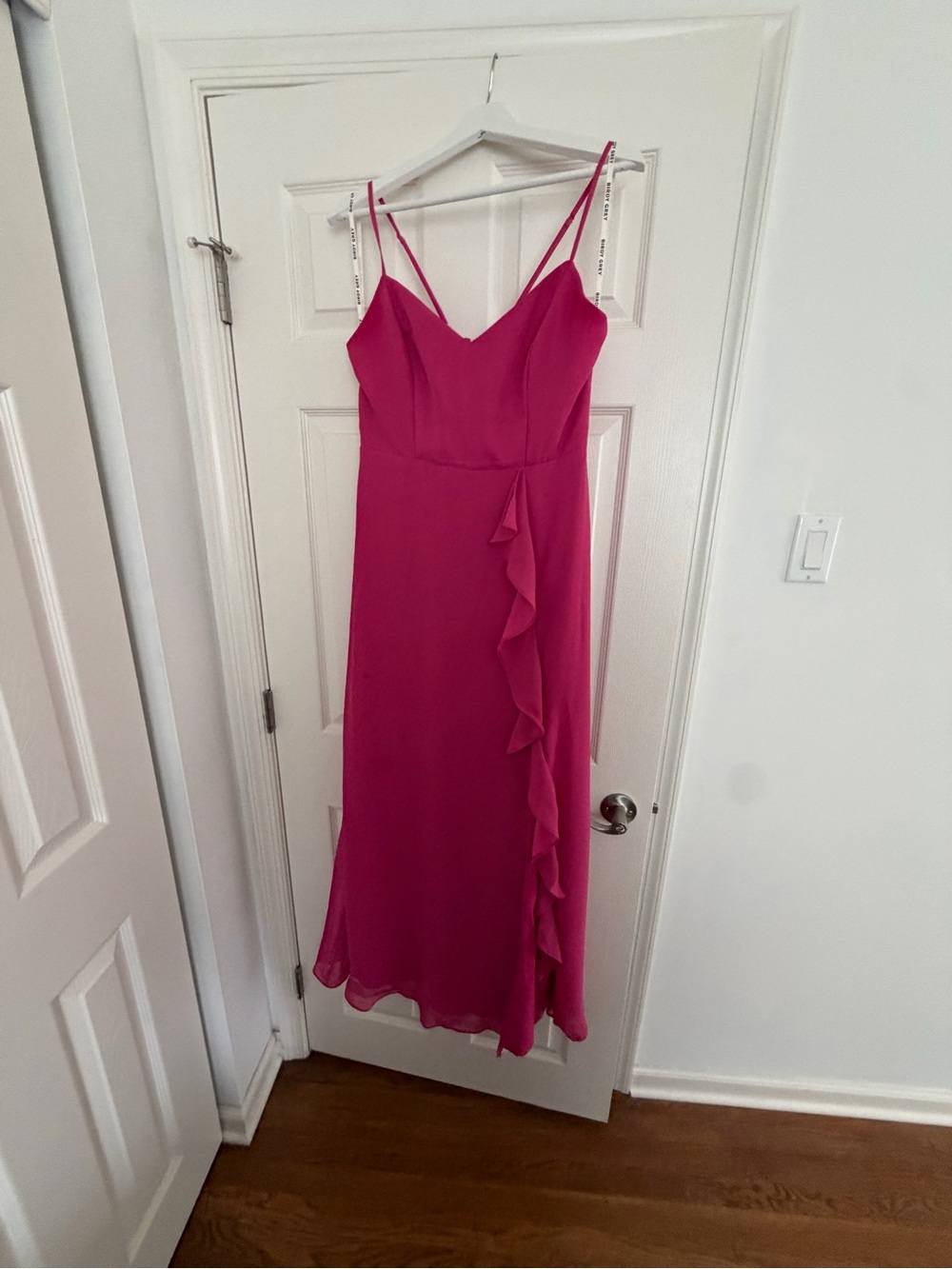 Birdy Grey Fuchsia Theresa Chiffon Dress